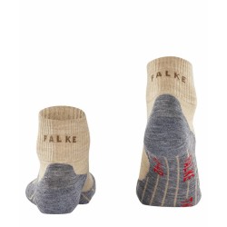 Chaussettes FALKE Mérinos Trekking TK5 Short Femme Nature Mel