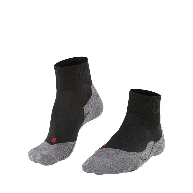 Chaussettes FALKE Mérinos Trekking TK5 Short Homme Black-mix