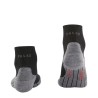 Chaussettes FALKE Mérinos Trekking TK5 Short Homme Black-mix