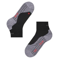 Chaussettes FALKE Mérinos Trekking TK5 Short Homme Black-mix