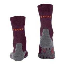 Chaussettes FALKE Mérinos Trekking TK5 Femme Dark Mauve