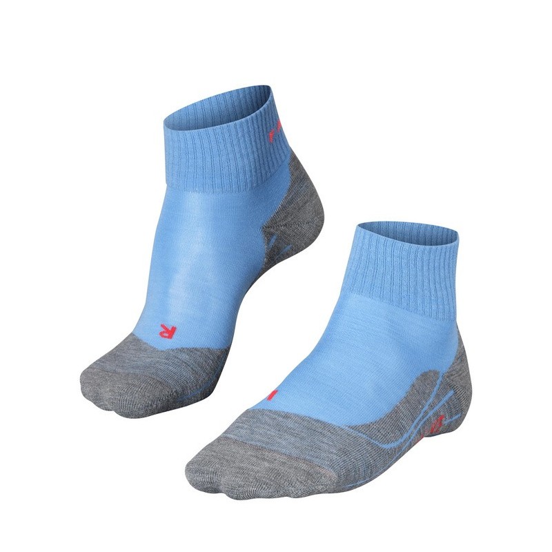 Chaussettes FALKE Mérinos Trekking TK5 Short Femme Blue Note