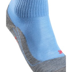 Chaussettes FALKE Mérinos Trekking TK5 Short Femme Blue Note