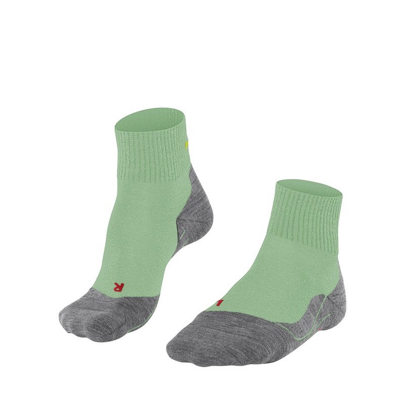 Chaussettes FALKE Mérinos Trekking TK5 Short Femme Quiet Green