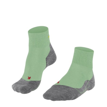 Chaussettes FALKE Mérinos Trekking TK5 Short Femme Quiet Green