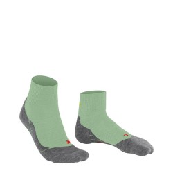 Chaussettes FALKE Mérinos Trekking TK5 Short Femme Quiet Green