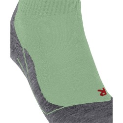 Chaussettes FALKE Mérinos Trekking TK5 Short Femme Quiet Green