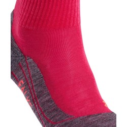 Chaussettes FALKE Mérinos Trekking TK5 Short Femme Rose