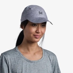 Casquette Anti-UV Ultralégère BUFF Pack Speed HTR Light Grey