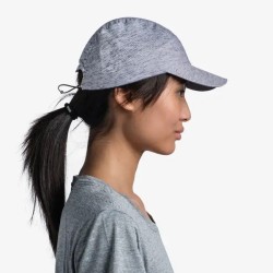 Casquette Anti-UV Ultralégère BUFF Pack Speed HTR Light Grey