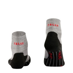 Chaussettes FALKE Mérinos Trekking TK5 Short Homme Light Grey