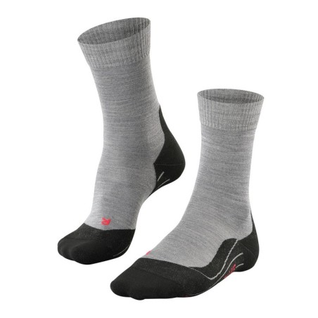 Chaussettes FALKE Mérinos Trekking TK5 Homme Light Grey