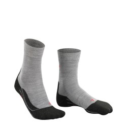 Chaussettes FALKE Mérinos Trekking TK5 Homme Light Grey