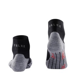 Chaussettes FALKE Mérinos Trekking TK5 Short Femme Black Mix