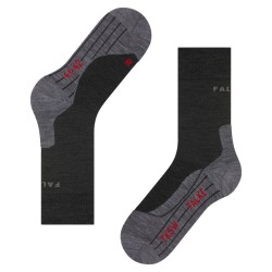 Chaussettes FALKE Mérinos Trekking TK5 Homme Asphalt Mel.