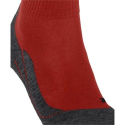 Chaussettes FALKE Mérinos Trekking TK5 Wool Short Homme Tangerine