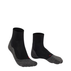 Chaussettes FALKE Mérinos Trekking TK5 Wool Short Homme Black-mix