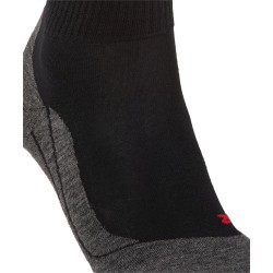 Chaussettes FALKE Mérinos Trekking TK5 Wool Short Homme Black-mix