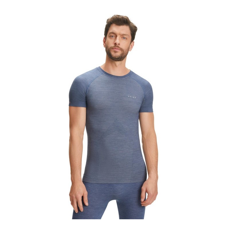 T-shirt FALKE Wool-Tech Light (Homme) Capitain