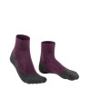 Chaussettes FALKE Mérinos Trekking TK5 Wool Short Femme Dark Mauve