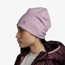 BUFF Bonnet Polaire 98% Mérinos Lilac Sand