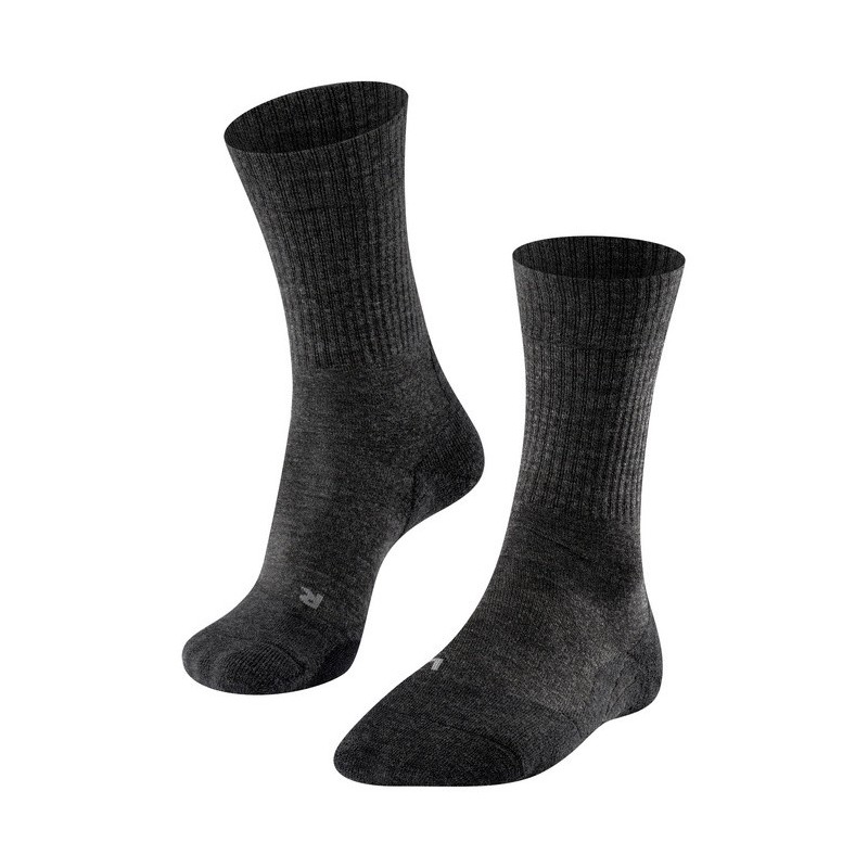 Chaussettes FALKE Mérinos Trekking TK2 Wool Femme Smog