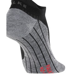 Chaussettes FALKE Mérinos Trekking TK5 Invisible Homme Black