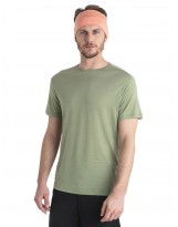 T-shirt Manches Courtes ICEBREAKER Mérinos Cool-Lite (Homme) Lichen