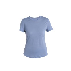 T-shirt Manches Courtes ICEBREAKER Mérinos Cool-Lite (Femme) Kyanite