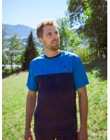 T-shirt Technique 100% Fibres recyclées AULP Meron (Homme) Blue