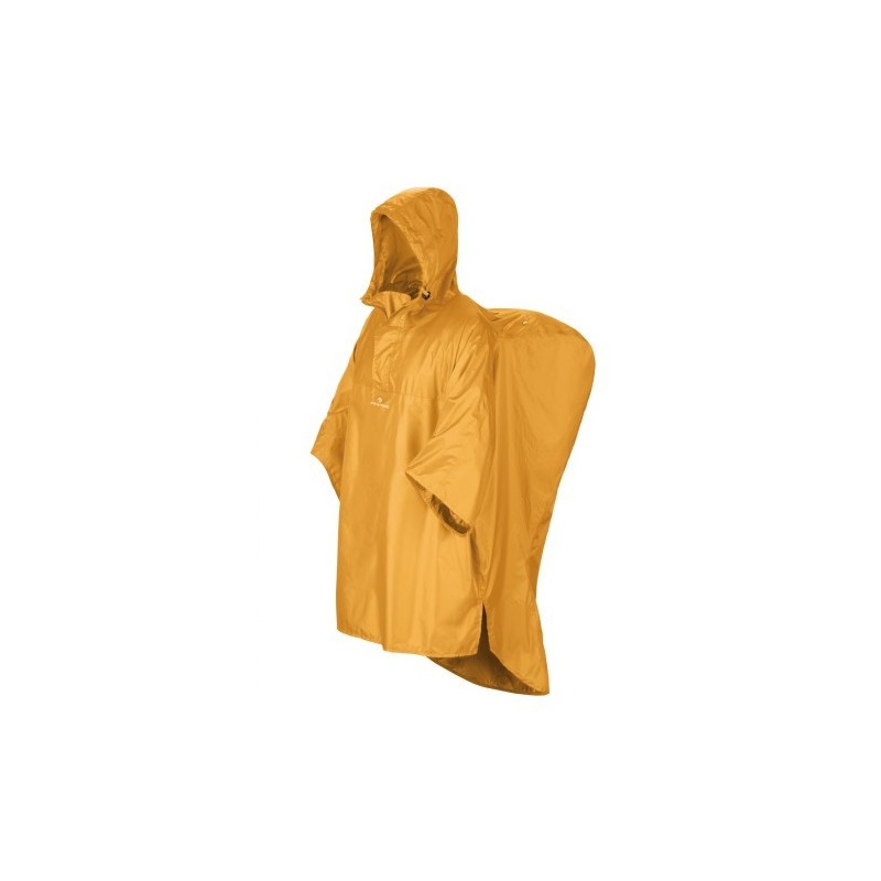 Poncho FERRINO Hiker Manches Mi-Longues Jaune