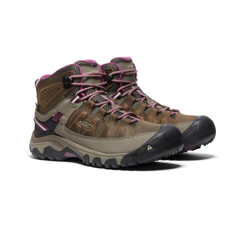 KEEN Targhee III WP Mid Weiss/Boysenberry (Femme)