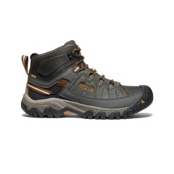 KEEN Targhee III WP Mid WIDE Black Olive/Golden Brown (Extra-Larges Homme)