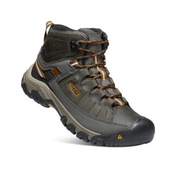 KEEN Targhee III WP Mid WIDE Black Olive/Golden Brown (Extra-Larges Homme)