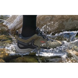 KEEN Targhee IV WP Bison/Black (Homme)