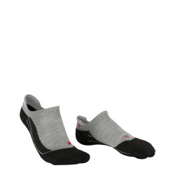 Chaussettes FALKE Mérinos Trekking TK5 Invisible Femme light grey