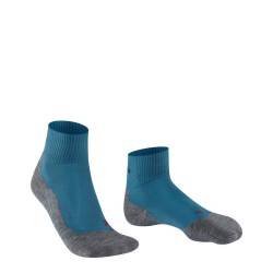 Chaussettes FALKE Mérinos Trekking TK5 Short Homme Galaxy Blue