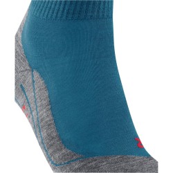 Chaussettes FALKE Mérinos Trekking TK5 Short Homme Galaxy Blue