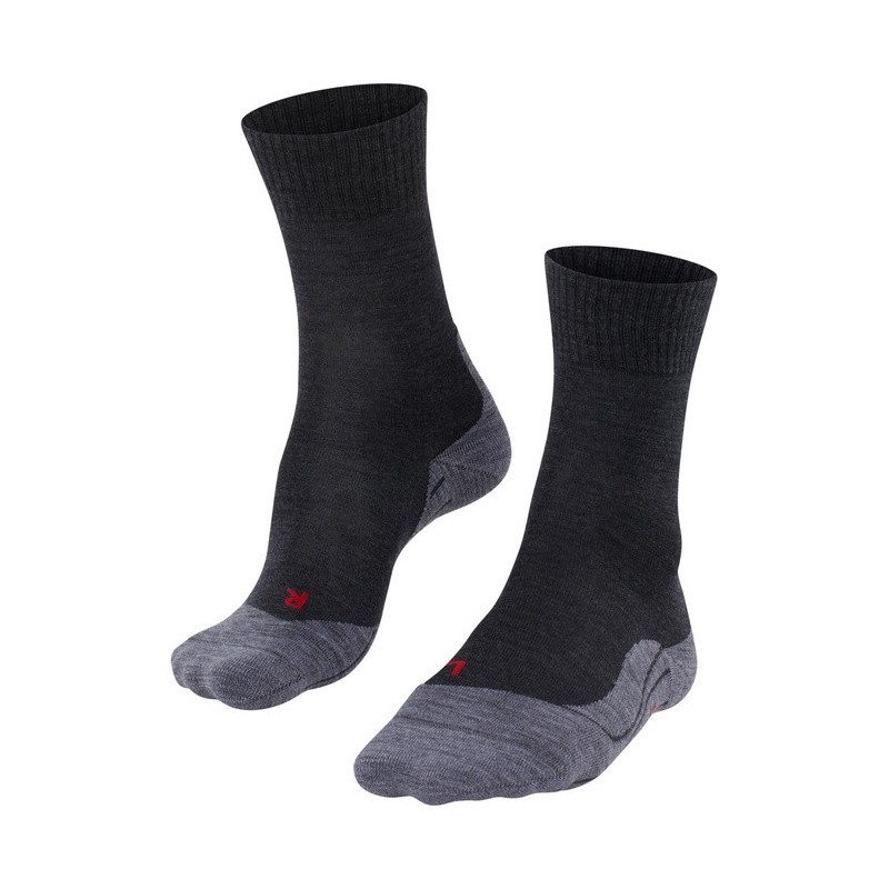 Chaussettes FALKE Mérinos Trekking TK5 Homme Asphalt Mel.