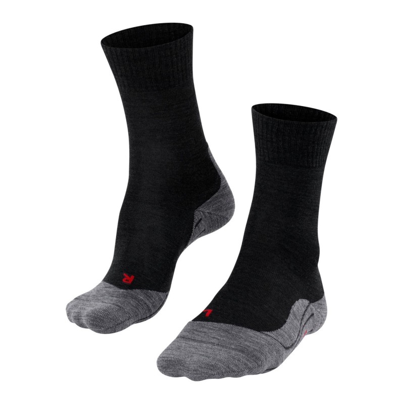 Chaussettes FALKE Mérinos Trekking TK5 Homme Black Mix