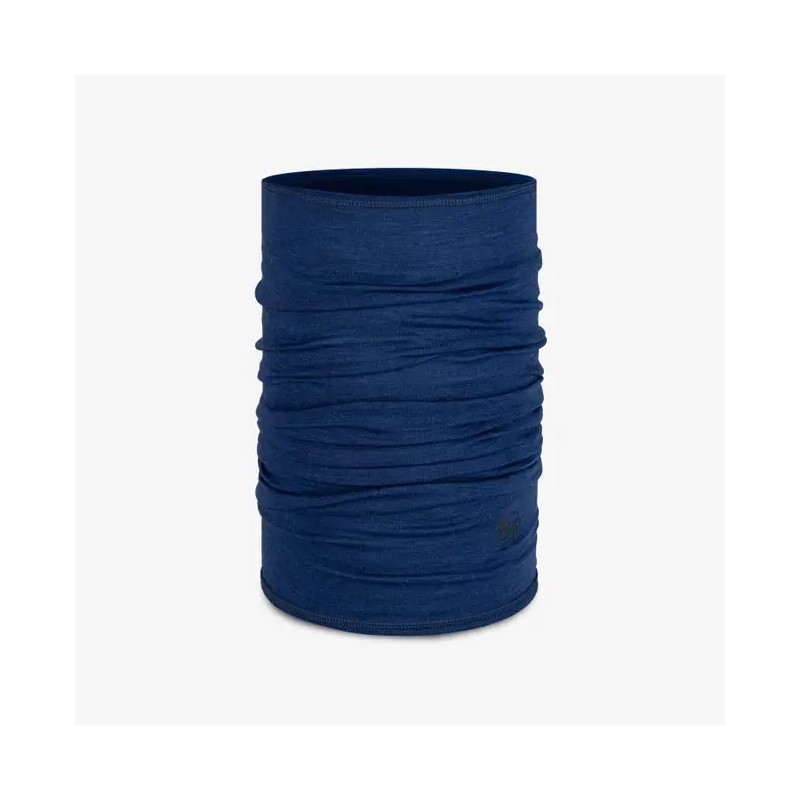 BUFF Tour de cou Merino Lightweight Solid Cobalt