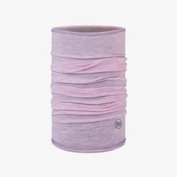 BUFF Tour de cou Merino Lightweight Multistripes Lilac Sand