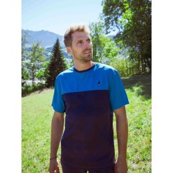 T-shirt Technique 100% Fibres recyclées AULP Meron (Homme) Blue