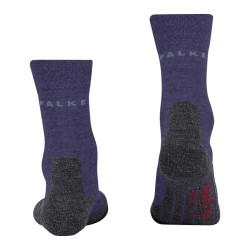 Chaussettes FALKE Mérinos Trekking TK2 Mélange (Femme) Viola