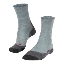 Chaussettes FALKE Mérinos Trekking TK2 Mélange (Femme) Smoke Blue