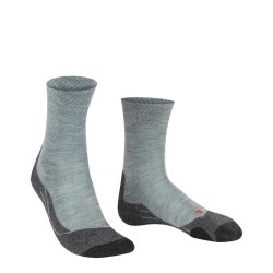 Chaussettes FALKE Mérinos Trekking TK2 Mélange (Femme) Smoke Blue