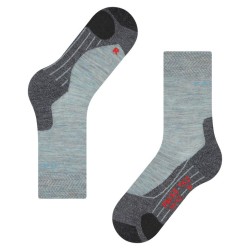 Chaussettes FALKE Mérinos Trekking TK2 Mélange (Femme) Smoke Blue