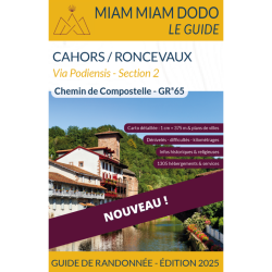 Miam Miam Dodo Voie du Puy : De Cahors à Roncevaux (Section 2) Edition 2025