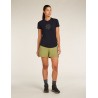 T-Shirt Mérinos Manches Courtes ICEBREAKER 125 Cool-Lite Fusion Black (Femme)