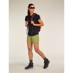 T-Shirt Mérinos Manches Courtes ICEBREAKER 125 Cool-Lite Fusion Black (Femme)